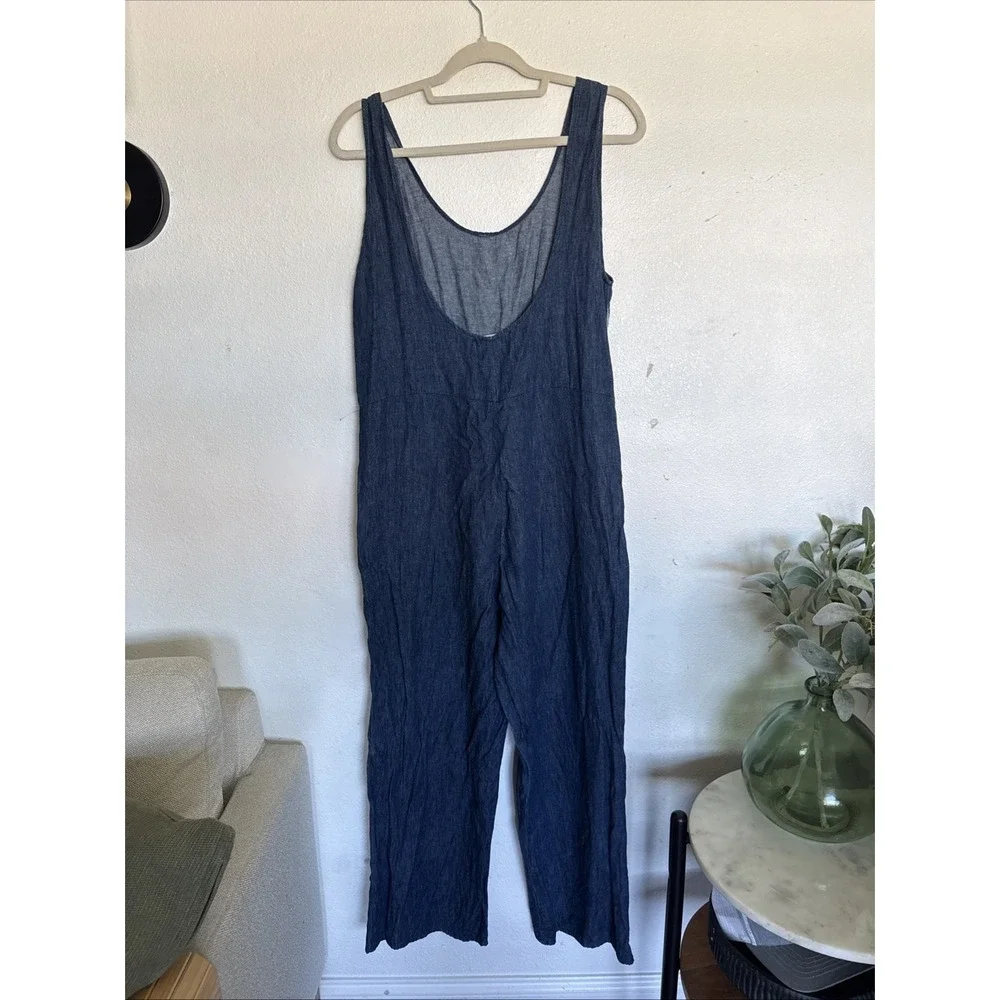 The Seea BILLIE Jumpsuit Hemp Denim Size M Overalls Beach - Picture 8 of 13